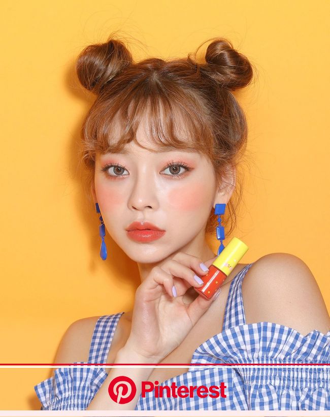 Fanfanchuu Lip Tint アップスタイル ヘアアレンジ モデル アップスタイル Luna Margarin 美しさ