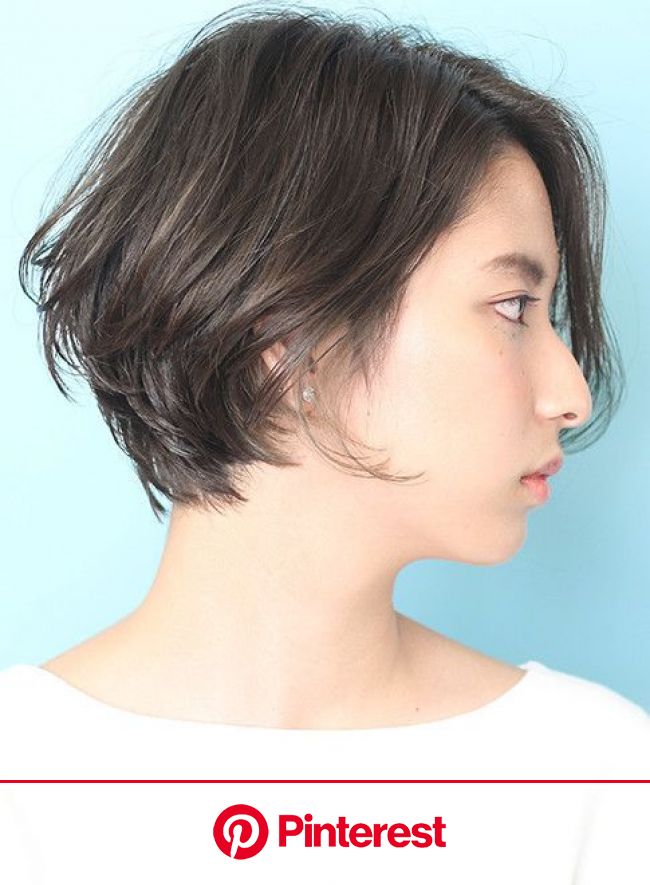 ショートヘア ツヤ感 ひし形ナチュラルショートボブ Beautrium Ginzaの髪型 ヘアスタイル ヘアカタログ 19春夏 短い髪のためのヘアスタイル ヘアスタイリング ショート パーマ Luna Margarin 美しさ